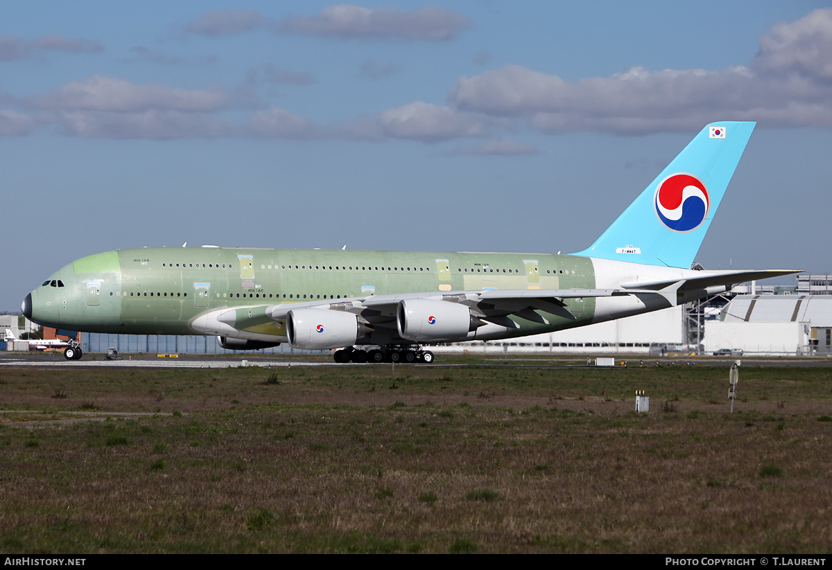 Aircraft Photo of F-WWAT | Airbus A380-861 | Korean Air | AirHistory.net #241536
