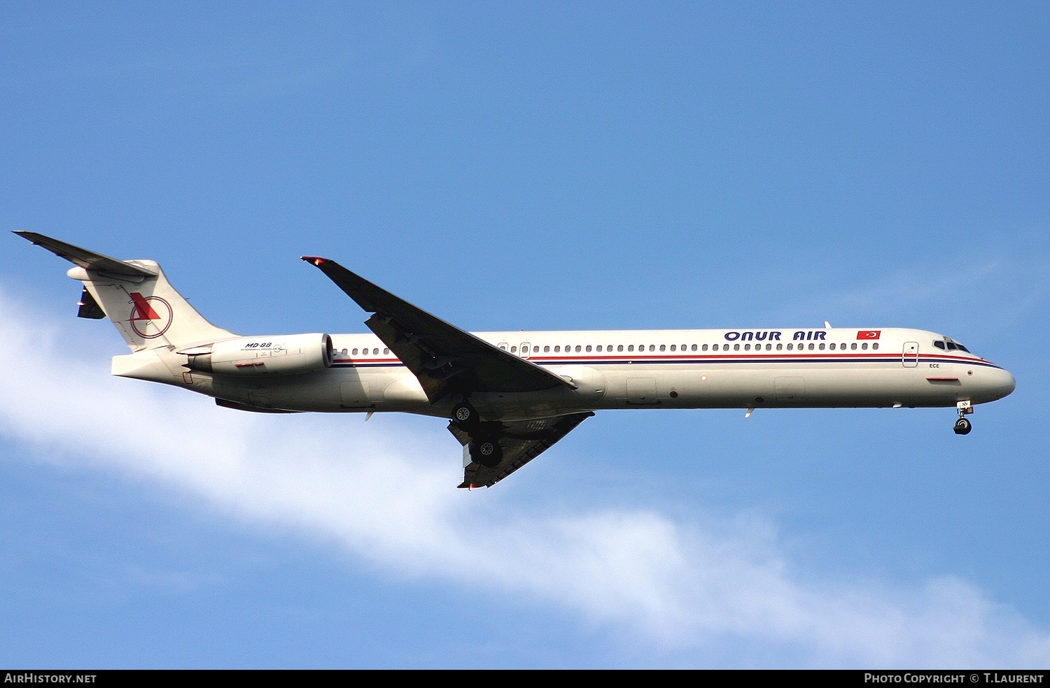 Aircraft Photo of TC-ONN | McDonnell Douglas MD-88 | Onur Air | AirHistory.net #241538
