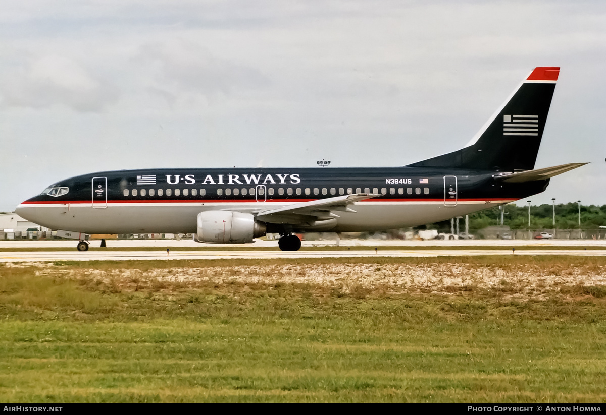 Aircraft Photo of N384US | Boeing 737-3B7 | US Airways | AirHistory.net #241543