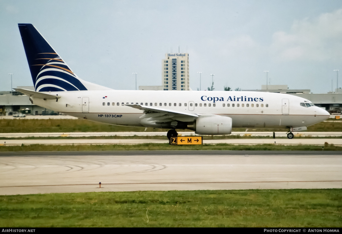 Aircraft Photo of HP-1373CMP | Boeing 737-7V3 | Copa Airlines | AirHistory.net #241545
