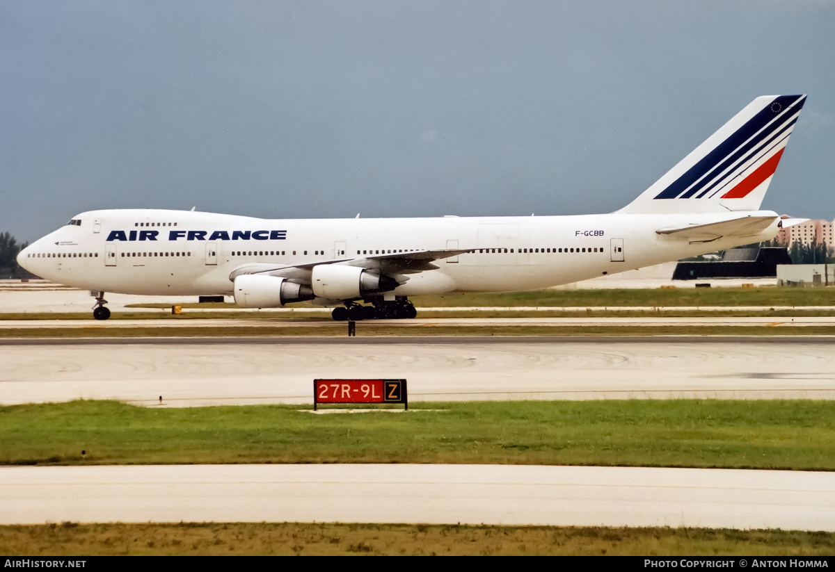 Aircraft Photo of F-GCBB | Boeing 747-228BM | Air France | AirHistory.net #241546