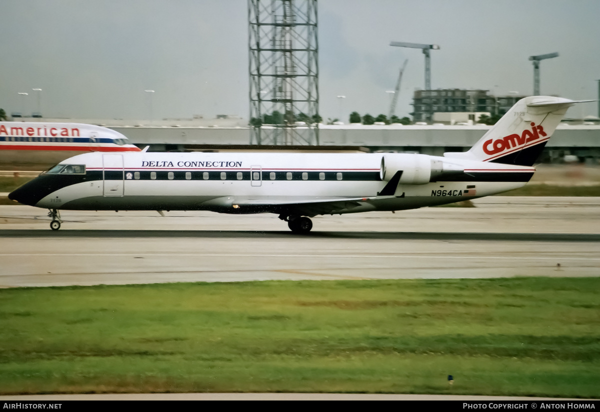Aircraft Photo of N964CA | Canadair CRJ-100ER (CL-600-2B19) | Delta Connection | AirHistory.net #241557