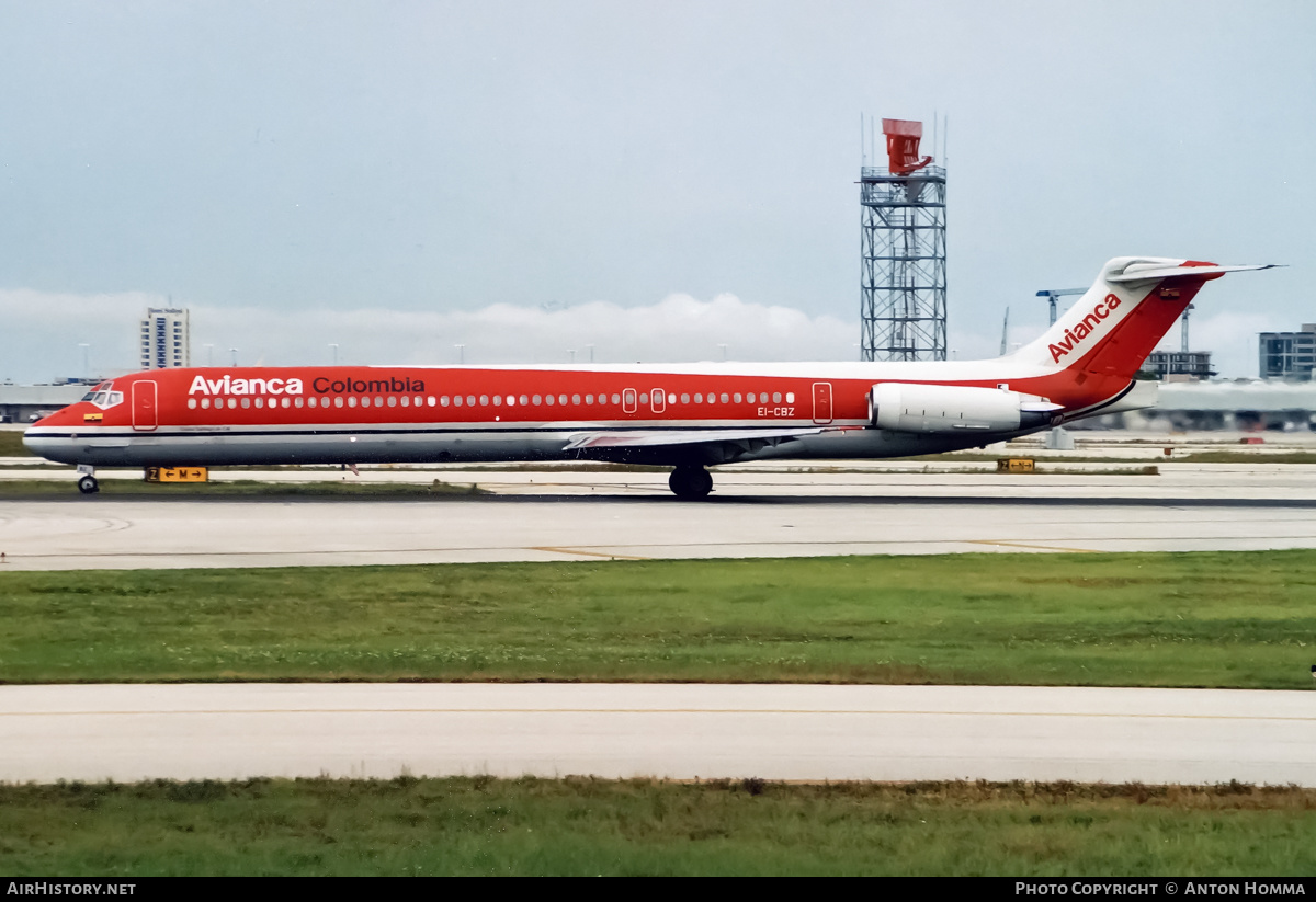 Aircraft Photo of EI-CBZ | McDonnell Douglas MD-83 (DC-9-83) | Avianca | AirHistory.net #241566