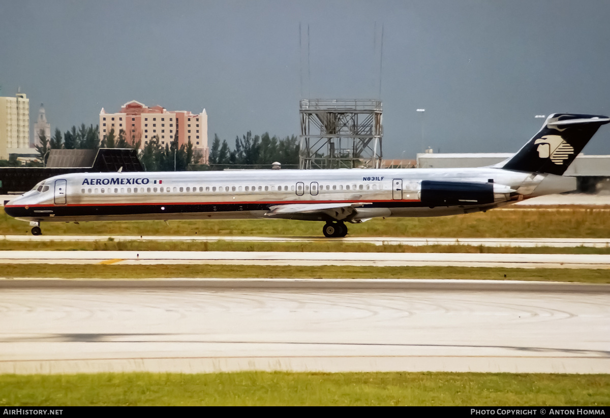 Aircraft Photo of N831LF | McDonnell Douglas MD-83 (DC-9-83) | AeroMéxico | AirHistory.net #241567