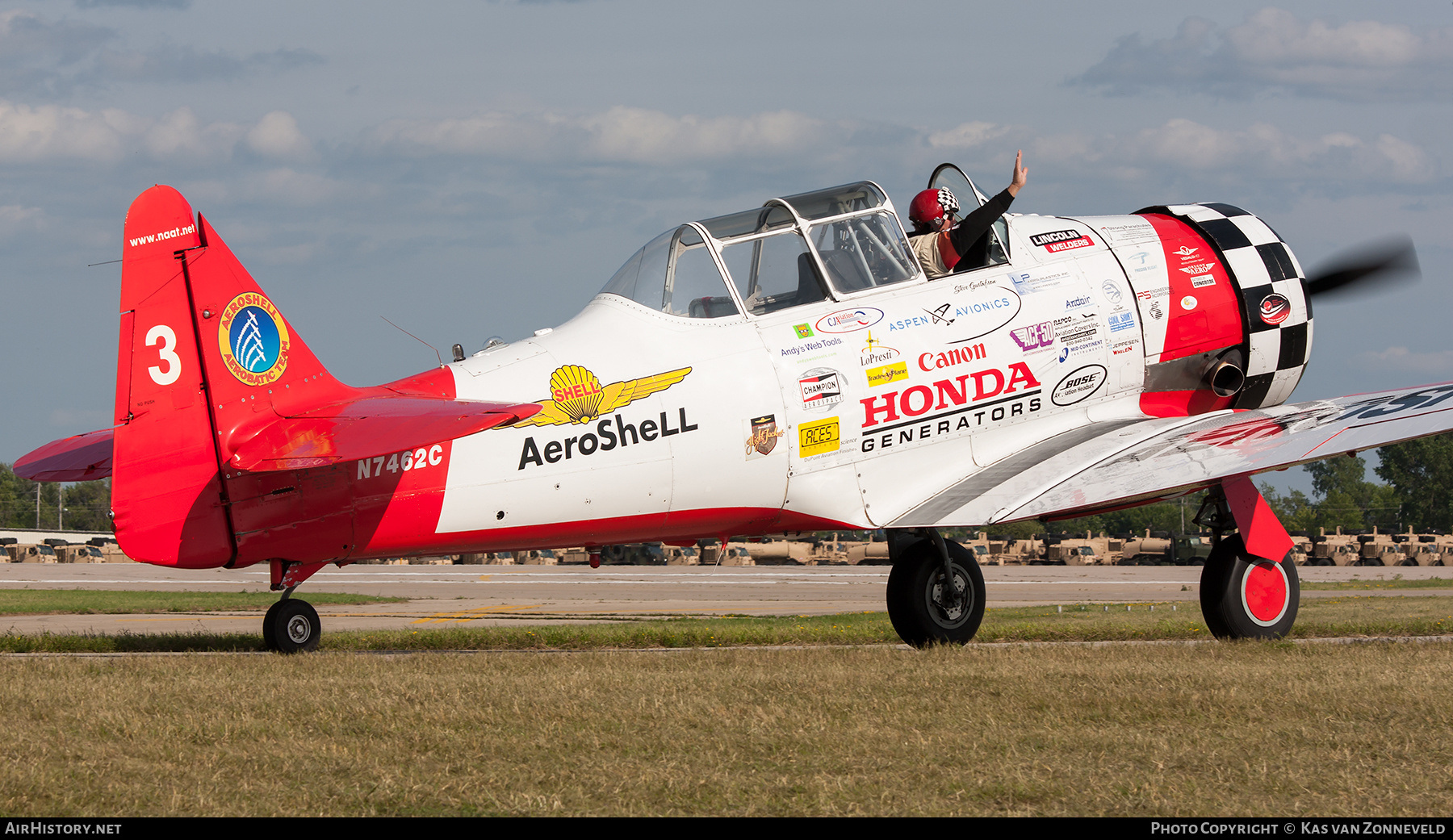 Aircraft Photo of N7462C | North American T-6G Texan | Aeroshell Aerobatic Team | AirHistory.net #241578