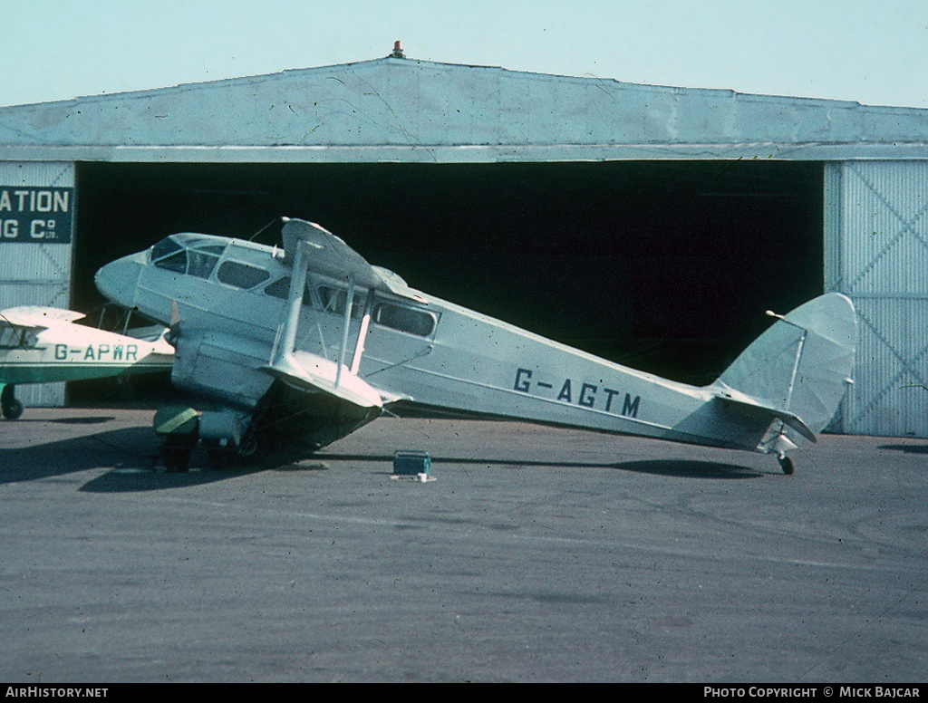 Aircraft Photo of G-AGTM | De Havilland D.H. 89A Dragon Rapide | AirHistory.net #241589