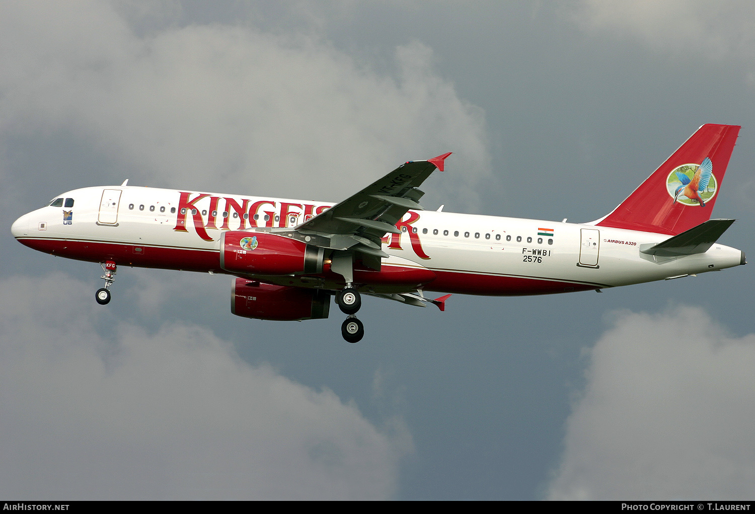 Aircraft Photo of F-WWBI | Airbus A320-232 | Kingfisher Airlines | AirHistory.net #241593