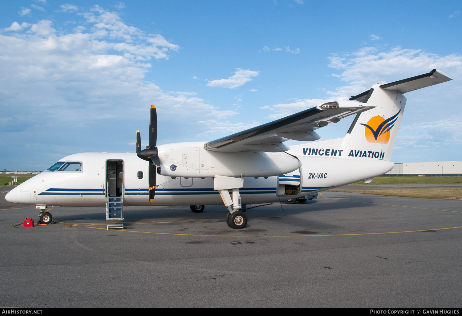 Aircraft Photo of ZK-VAC | De Havilland Canada DHC-8-102A Dash 8 | Vincent Aviation | AirHistory.net #241605