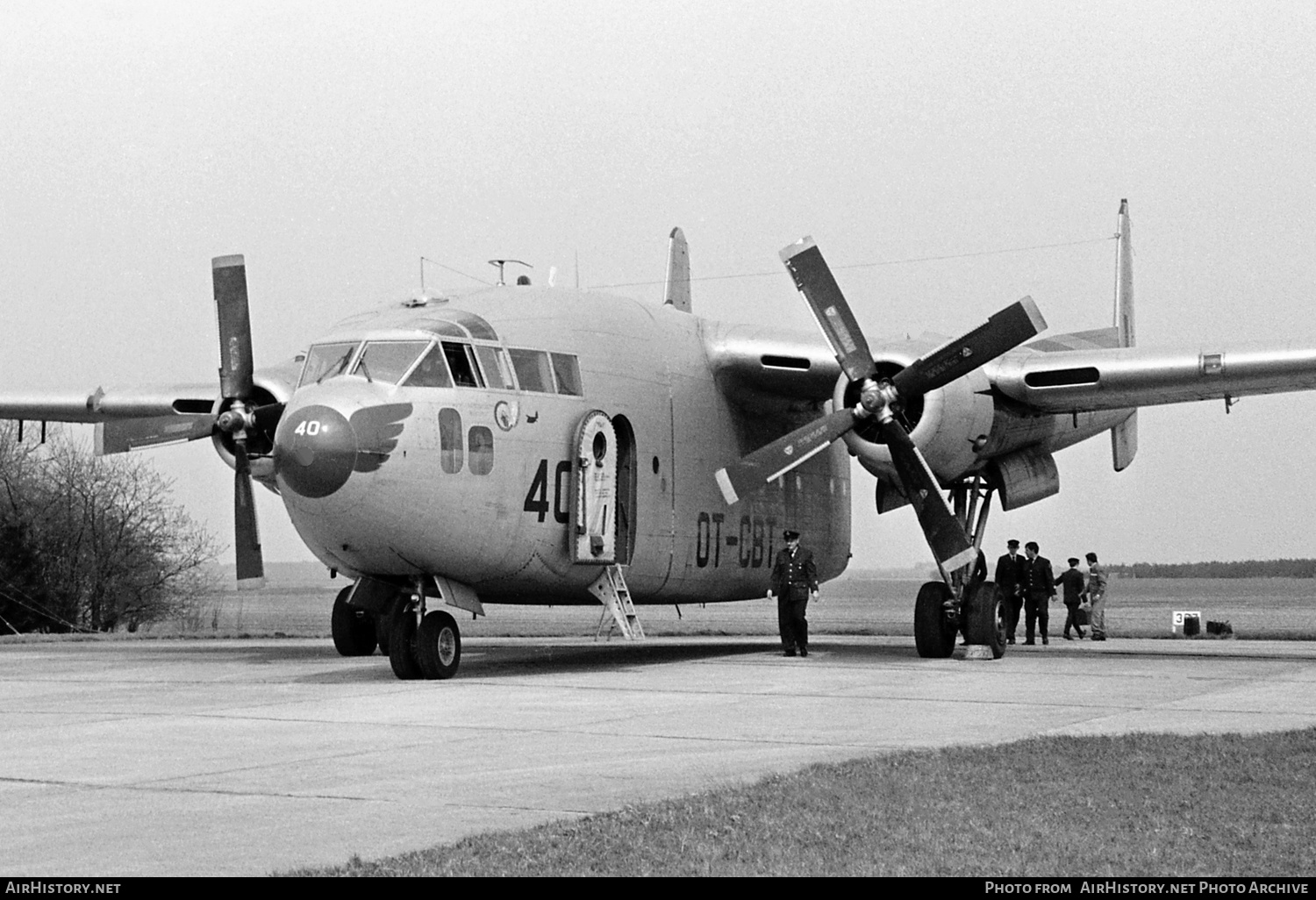 Aircraft Photo of CP-40 | Fairchild C-119G Flying Boxcar | Belgium - Air Force | AirHistory.net #241614