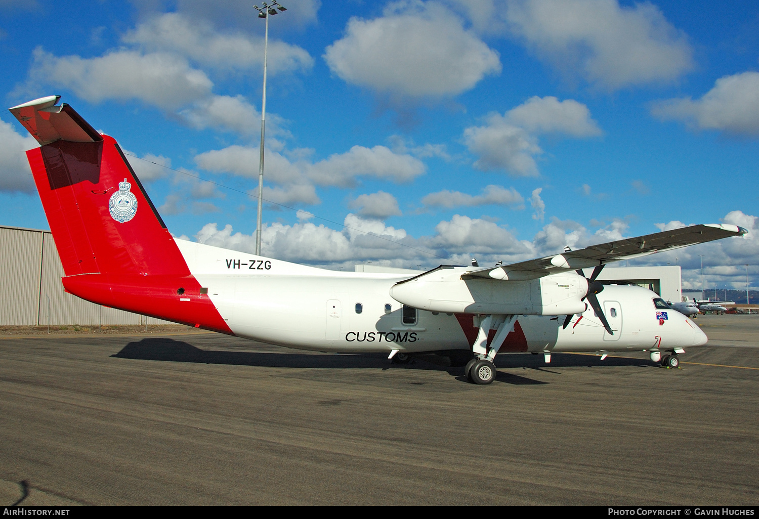 Aircraft Photo of VH-ZZG | Bombardier DHC-8-315Q Dash 8 | Australian Customs | AirHistory.net #241619