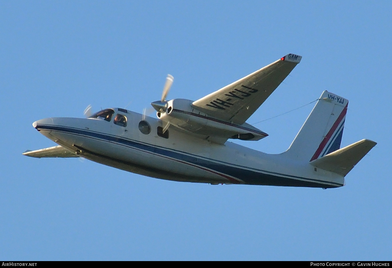 Aircraft Photo of VH-YJJ | Aero Commander 500S Shrike Commander | GAMair - General Aviation Maintenance | AirHistory.net #241636