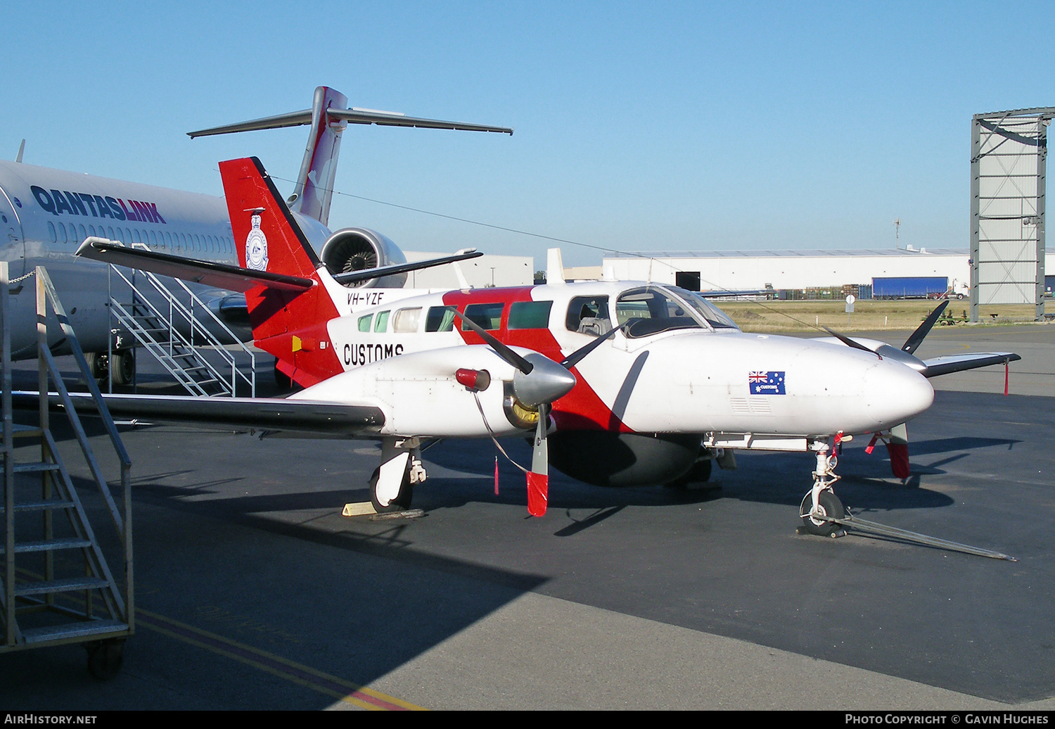 Aircraft Photo of VH-YZF | Reims F406 Caravan II | Australian Customs | AirHistory.net #241639