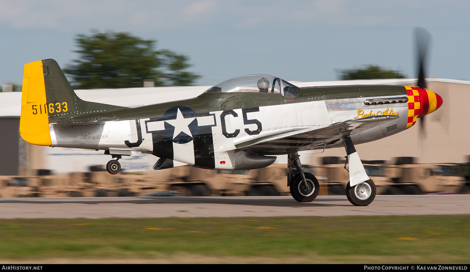 Aircraft Photo of N151MW / 511633 | North American P-51D Mustang | USA - Air Force | AirHistory.net #241647