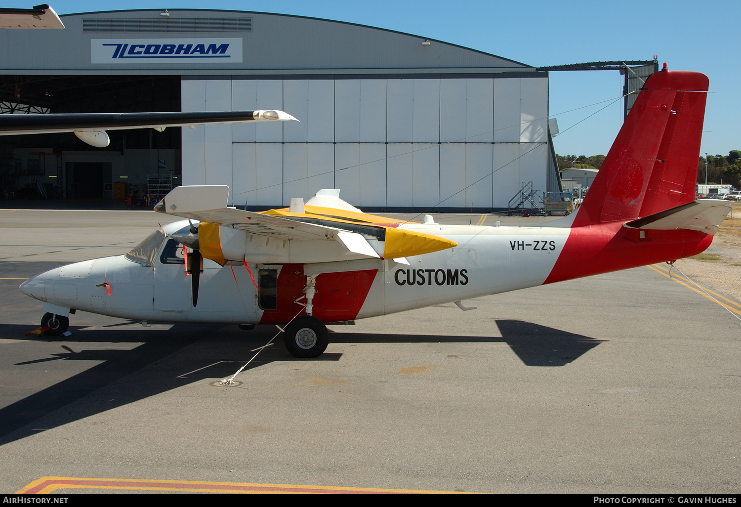 Aircraft Photo of VH-ZZS | Rockwell 500S Shrike Commander | Australian Customs | AirHistory.net #241648