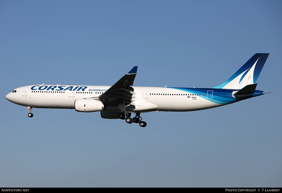 Aircraft Photo of F-WWYE | Airbus A330-343 | Corsair International | AirHistory.net #241666