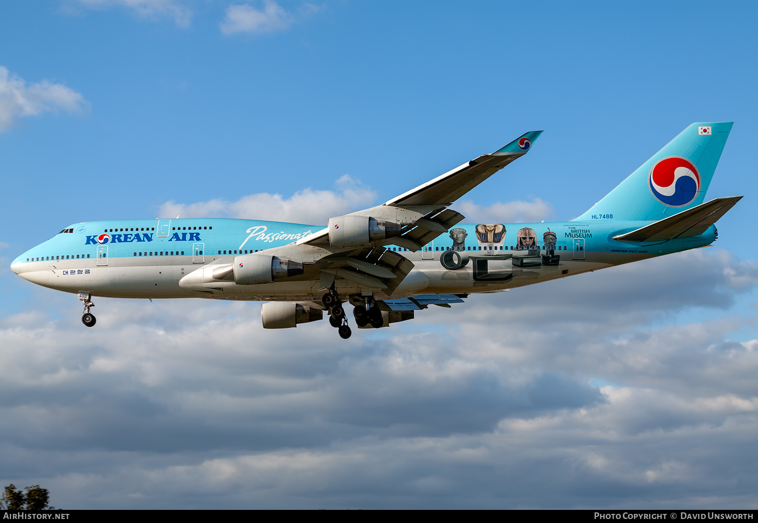 Aircraft Photo of HL7488 | Boeing 747-4B5 | Korean Air | AirHistory.net #241672