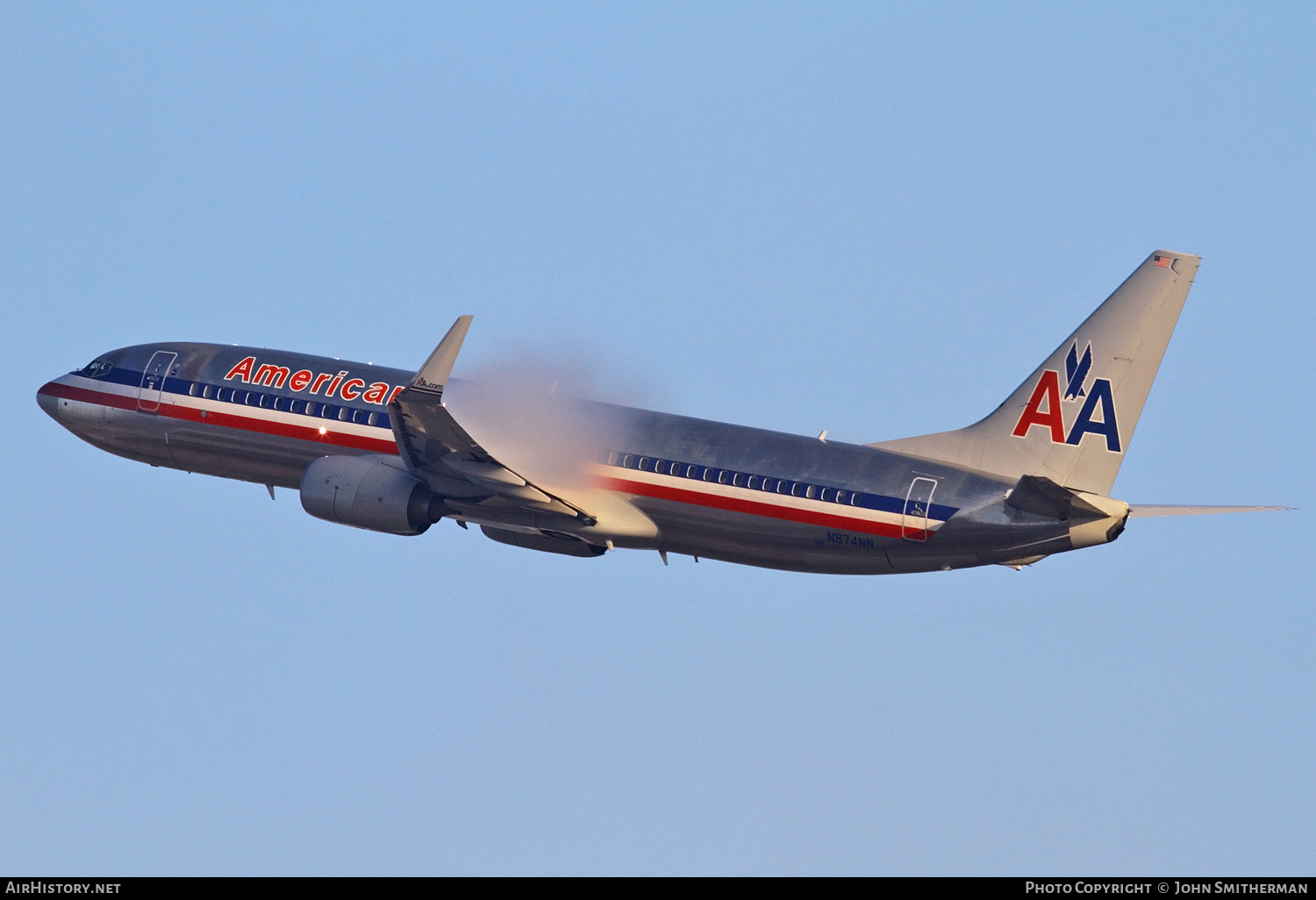 Aircraft Photo of N874NN | Boeing 737-823 | American Airlines | AirHistory.net #241679