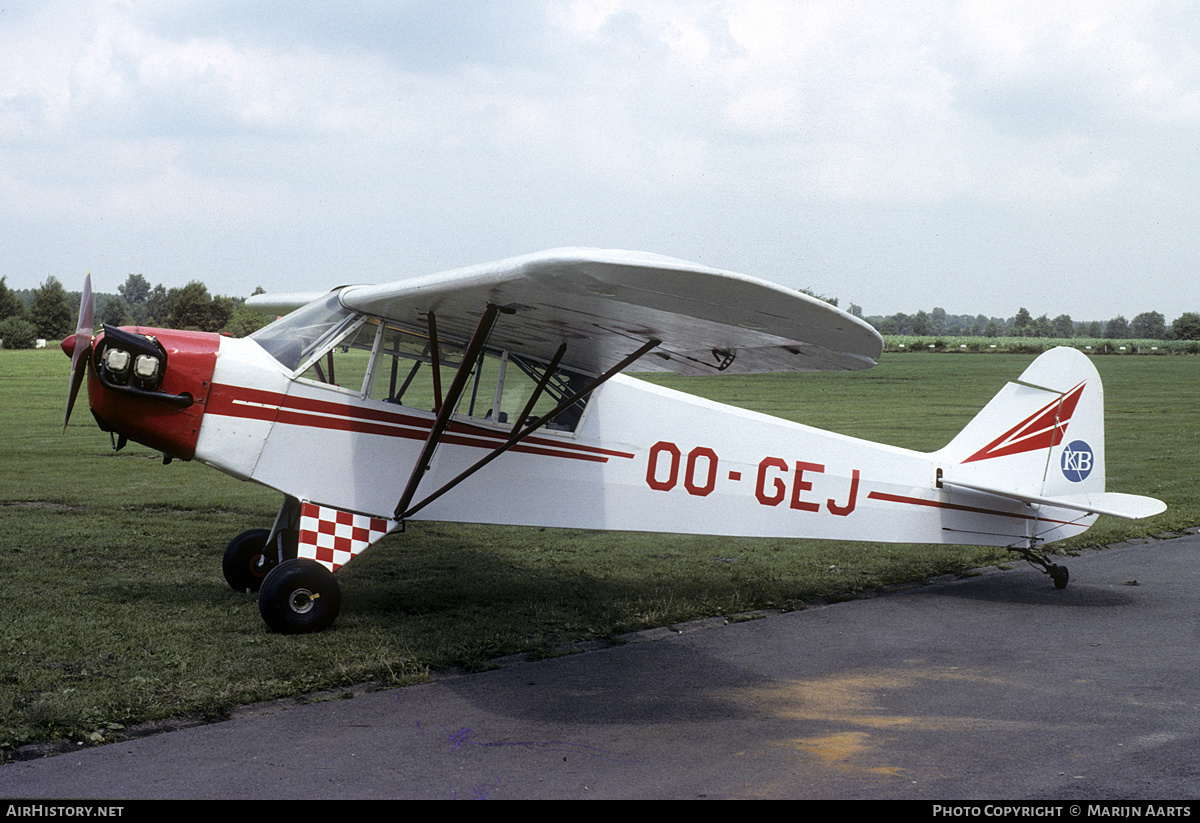 Aircraft Photo of OO-GEJ | Piper L-4H Grasshopper (J-3C-65D) | AirHistory.net #241682