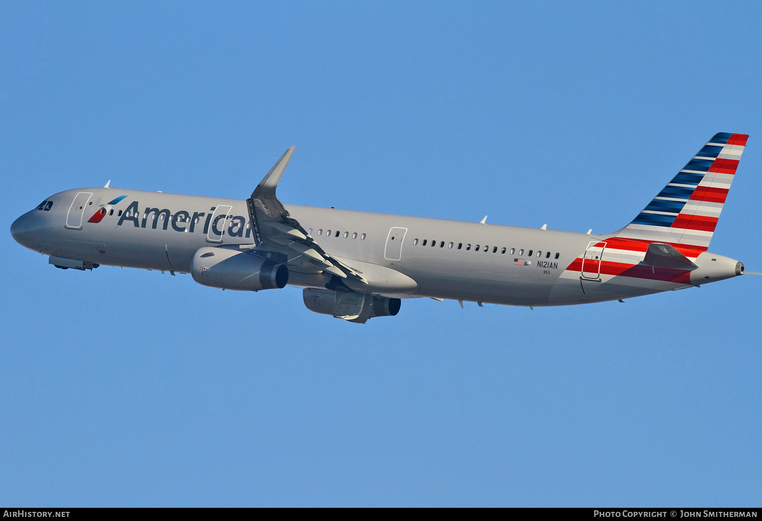 Aircraft Photo of N121AN | Airbus A321-231 | American Airlines | AirHistory.net #241709