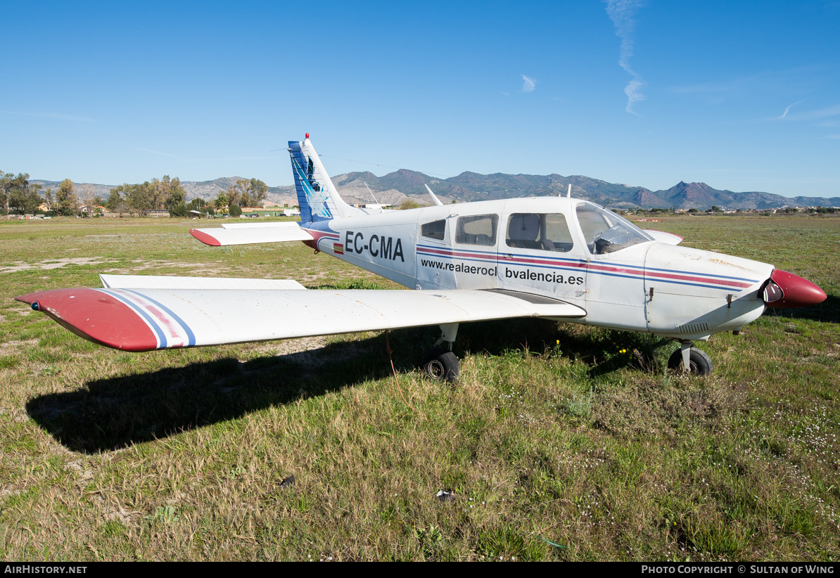 Aircraft Photo of EC-CMA | Piper PA-28-180 Cherokee Archer | Real Aeroclub de Valencia | AirHistory.net #241714