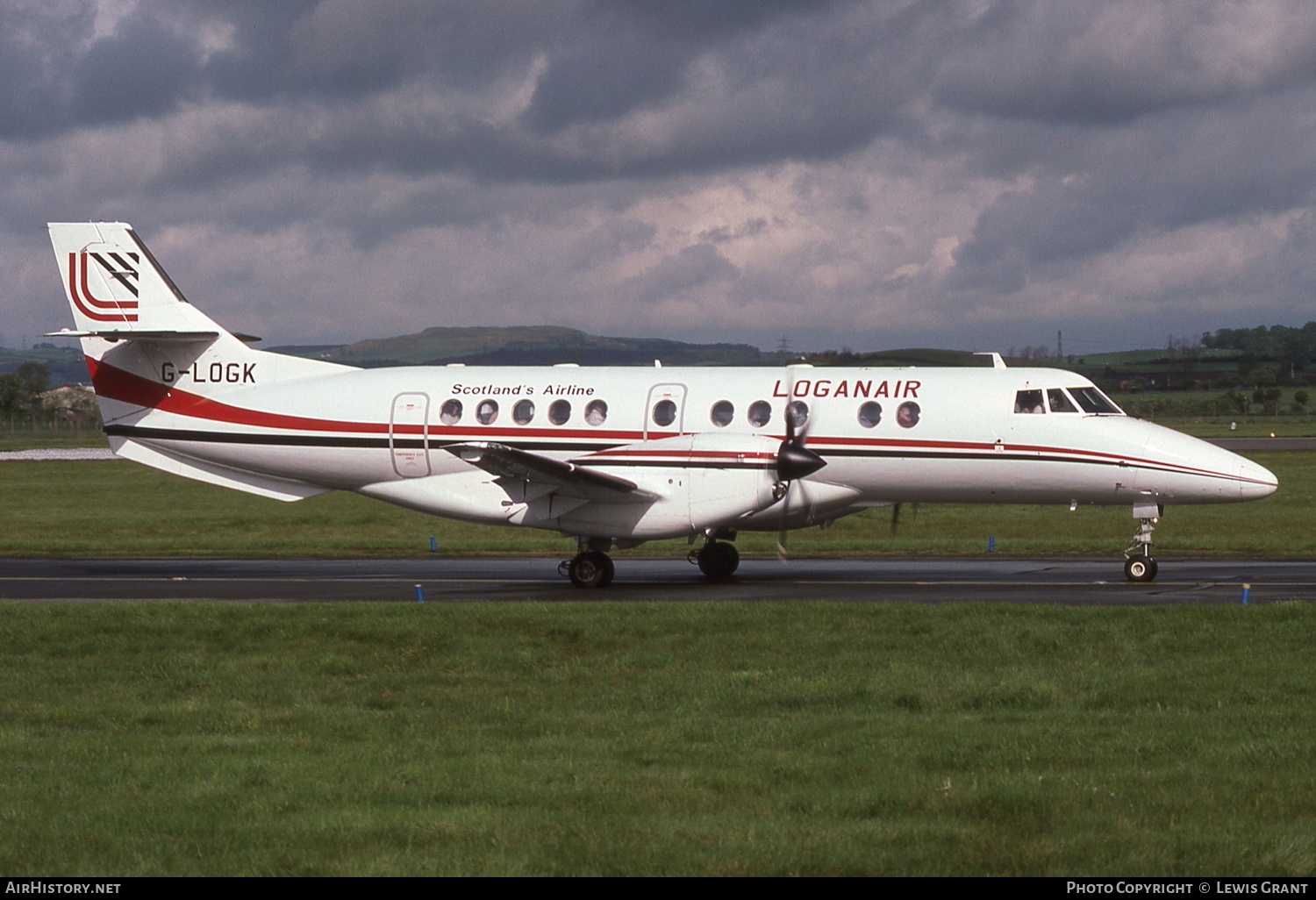 Aircraft Photo of G-LOGK | British Aerospace Jetstream 41 | Loganair | AirHistory.net #241717