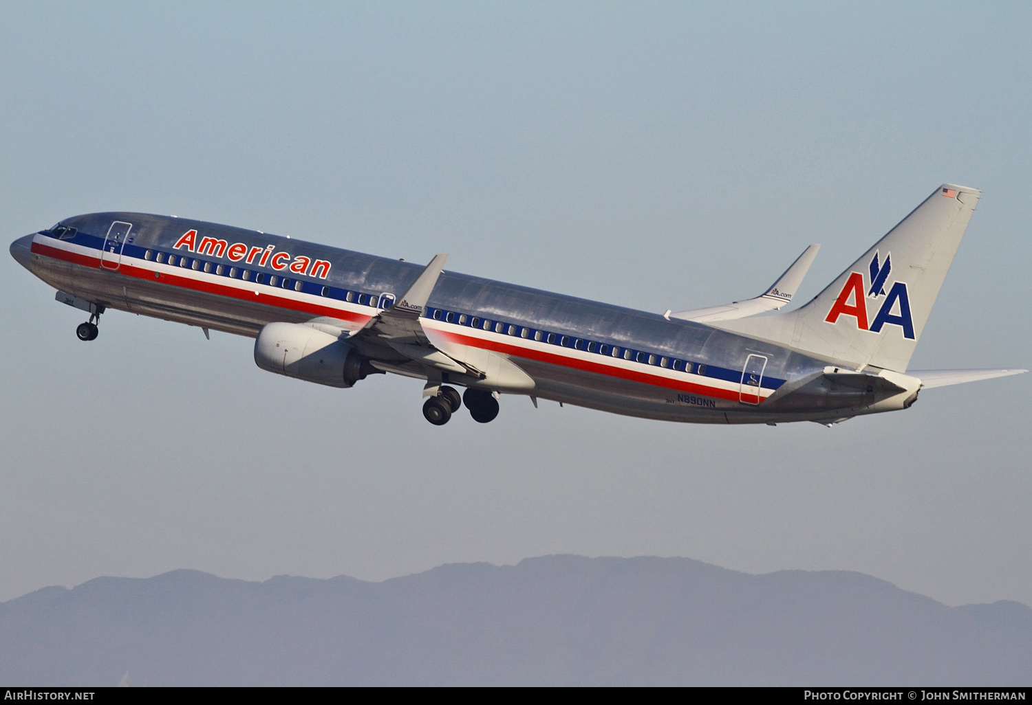 Aircraft Photo of N890NN | Boeing 737-823 | American Airlines | AirHistory.net #241720