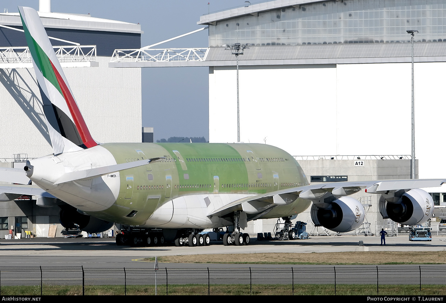 Aircraft Photo of F-WWSN | Airbus A380-861 | Emirates | AirHistory.net #241722