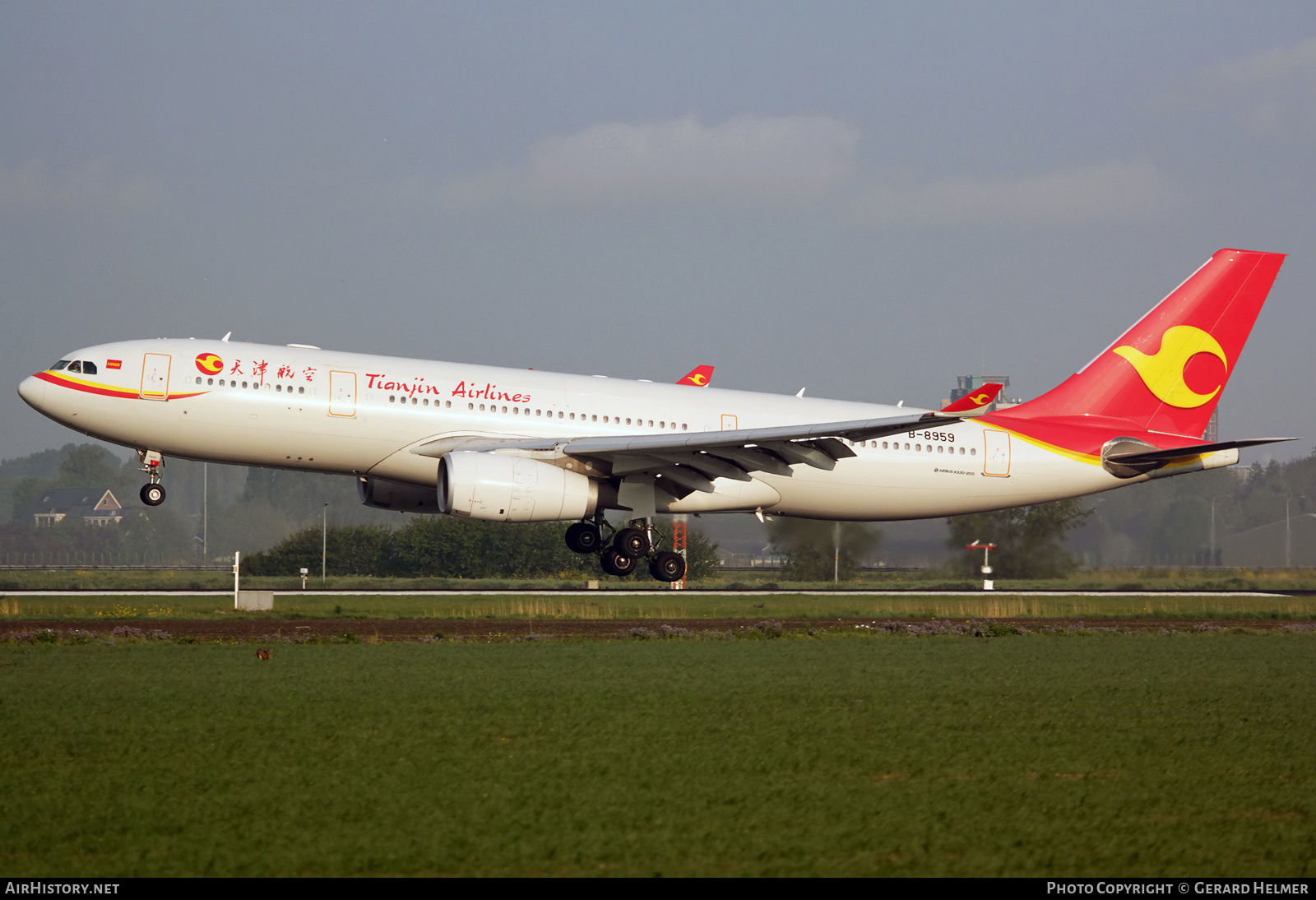 Aircraft Photo of B-8959 | Airbus A330-243 | Tianjin Airlines | AirHistory.net #241730