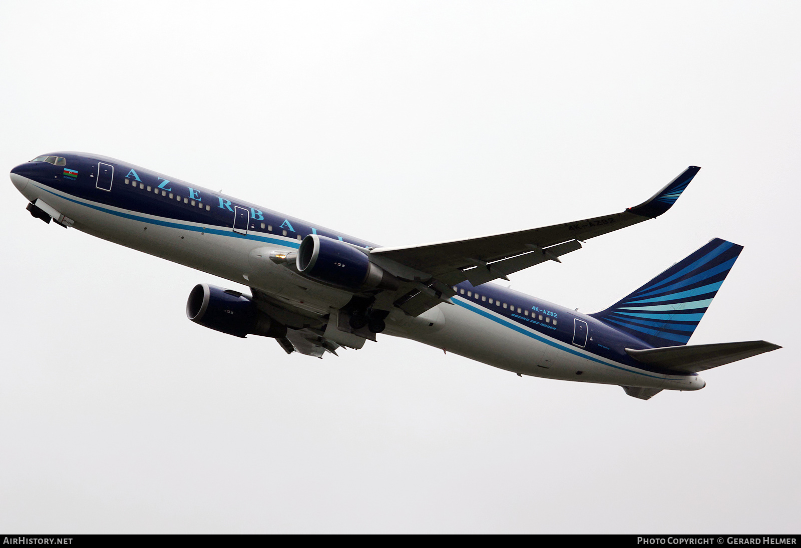 Aircraft Photo of 4K-AZ82 | Boeing 767-32L/ER | Azerbaijan Airlines - AZAL - AHY | AirHistory.net #241731
