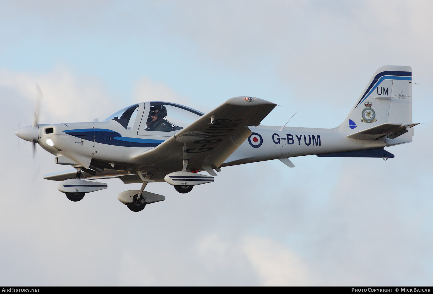 Aircraft Photo of G-BYUM | Grob G-115E Tutor | UK - Air Force | AirHistory.net #241736