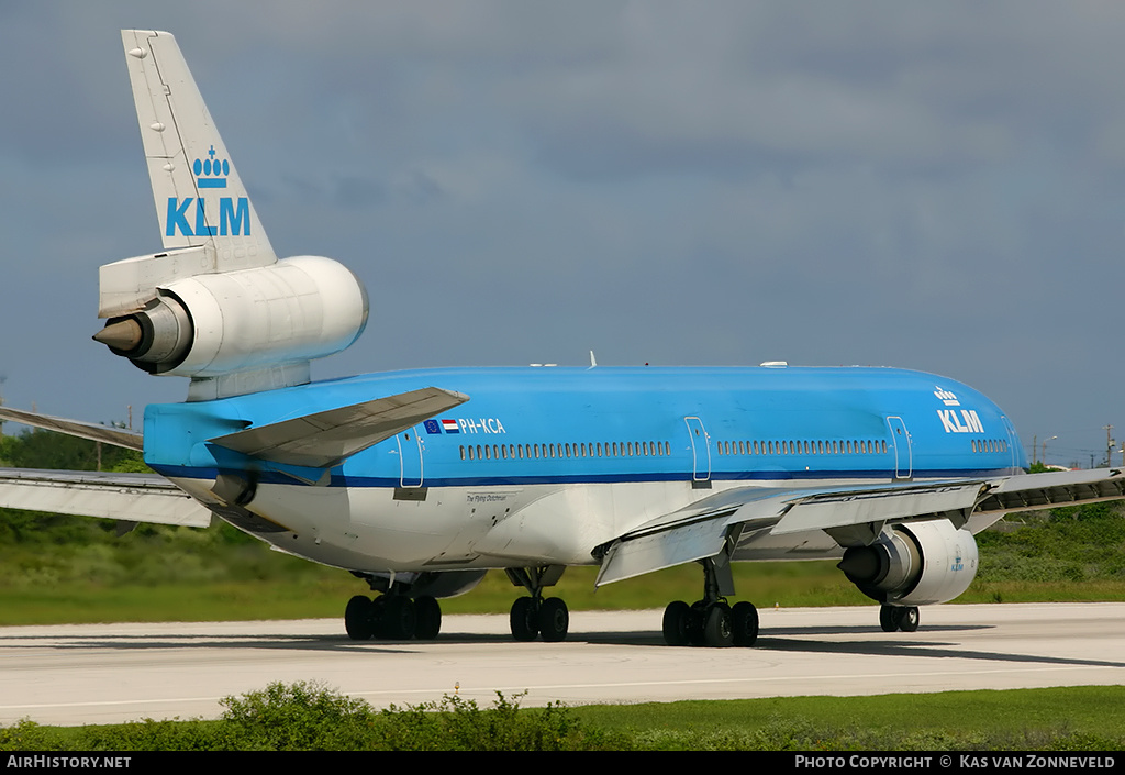 Aircraft Photo of PH-KCA | McDonnell Douglas MD-11 | KLM - Royal Dutch Airlines | AirHistory.net #241737