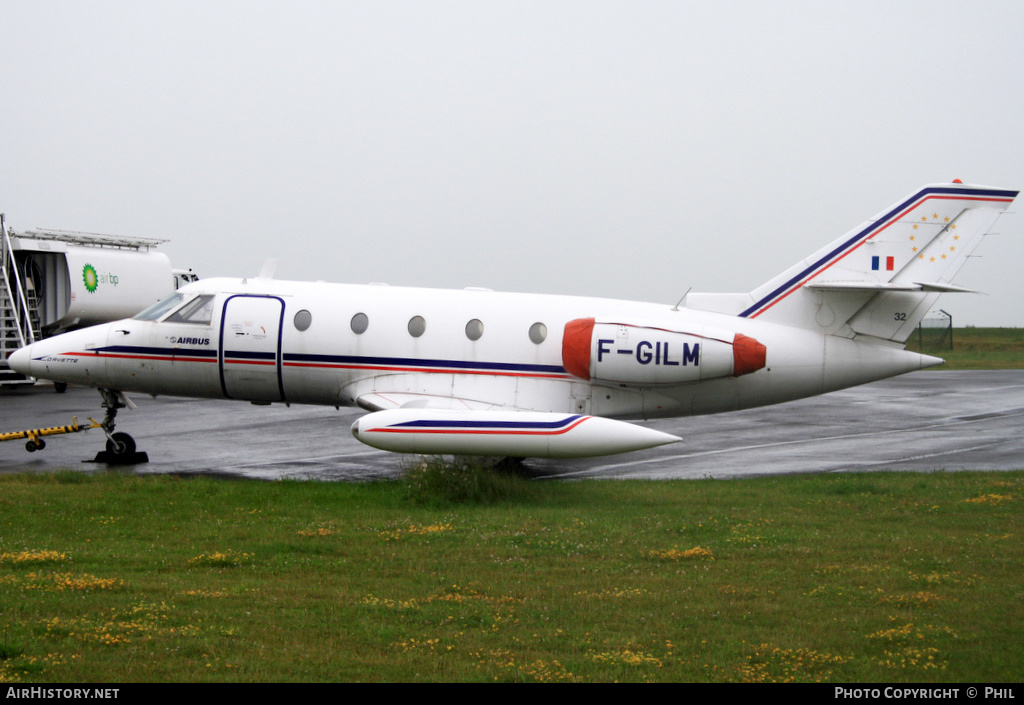 Aircraft Photo of F-GILM | Aerospatiale SN-601 Corvette 100 | Airbus | AirHistory.net #241744