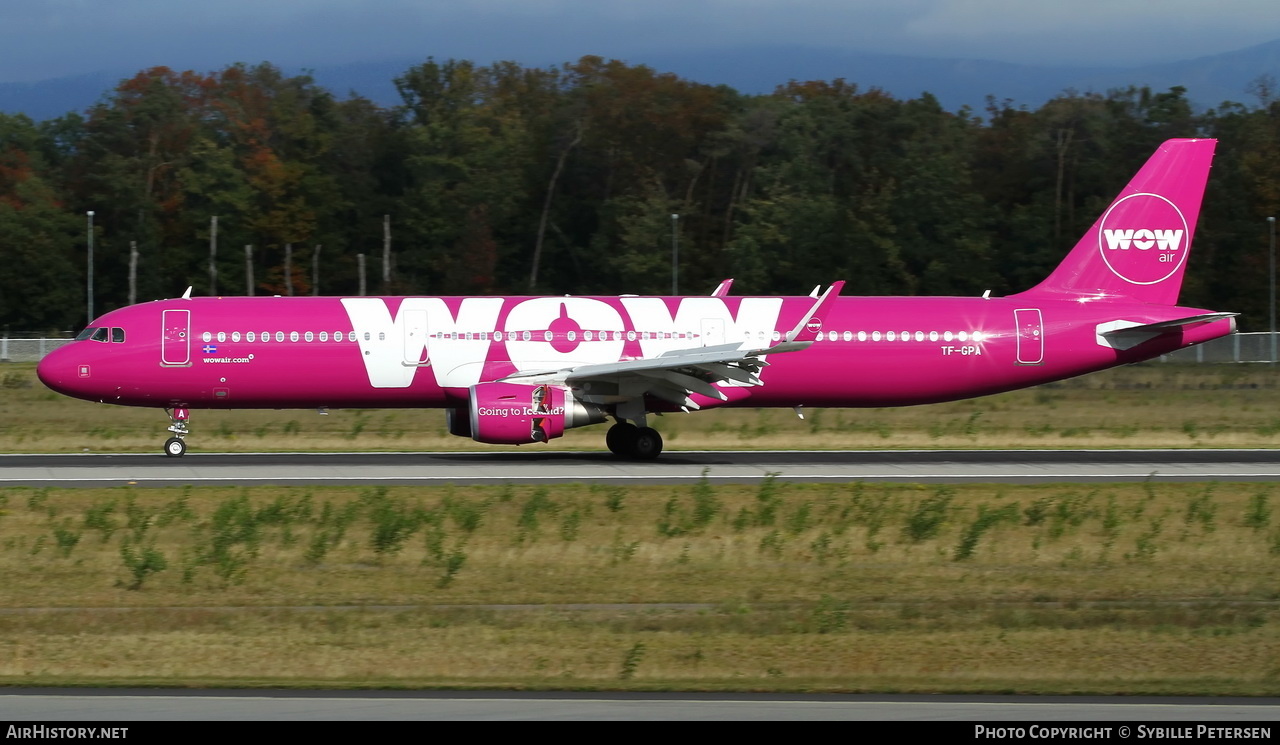 Aircraft Photo of TF-GPA | Airbus A321-211 | WOW Air | AirHistory.net #241751