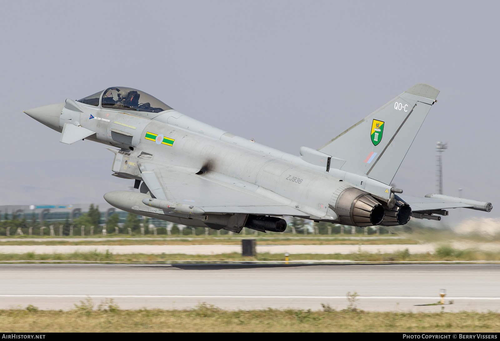 Aircraft Photo of ZJ936 | Eurofighter EF-2000 Typhoon FGR4 | UK - Air Force | AirHistory.net #241755