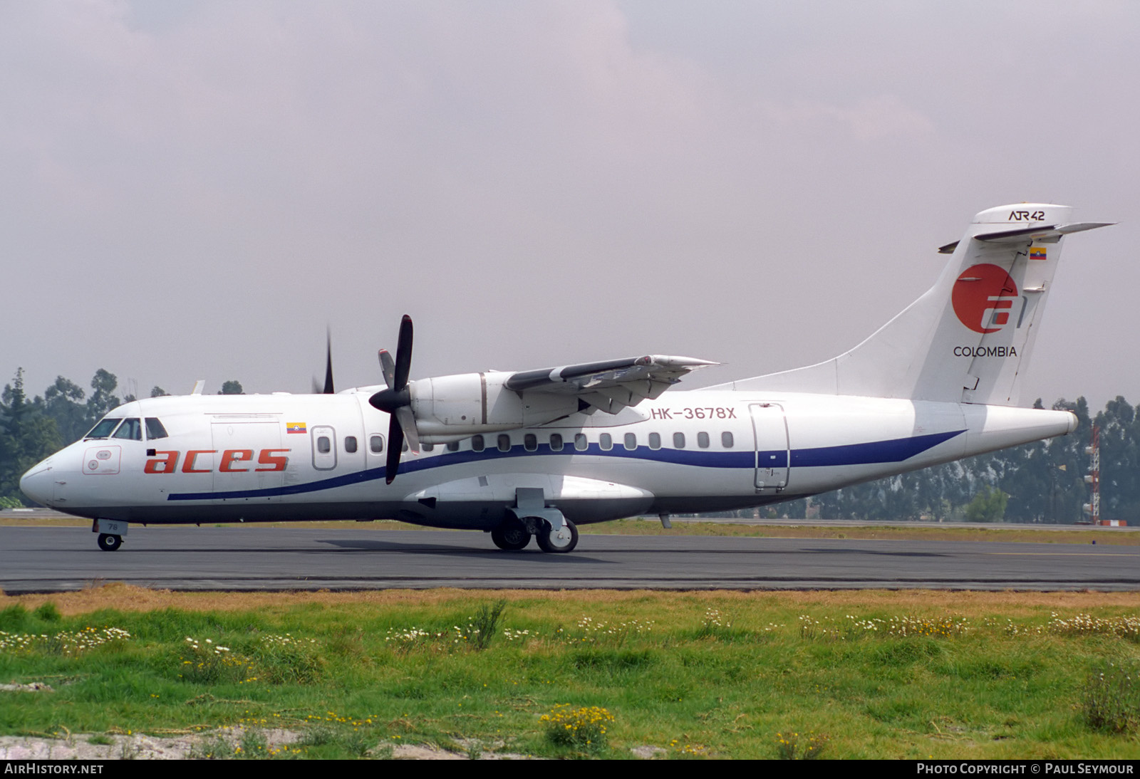 Aircraft Photo of HK-3678X | ATR ATR-42-320 | ACES - Aerolíneas Centrales de Colombia | AirHistory.net #241759