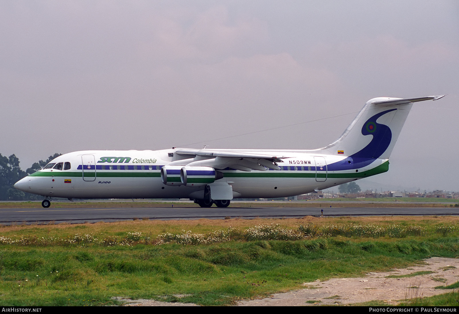 Aircraft Photo of N509MM | British Aerospace Avro 146-RJ100 | SAM - Sociedad Aeronáutica de Medellín | AirHistory.net #241766