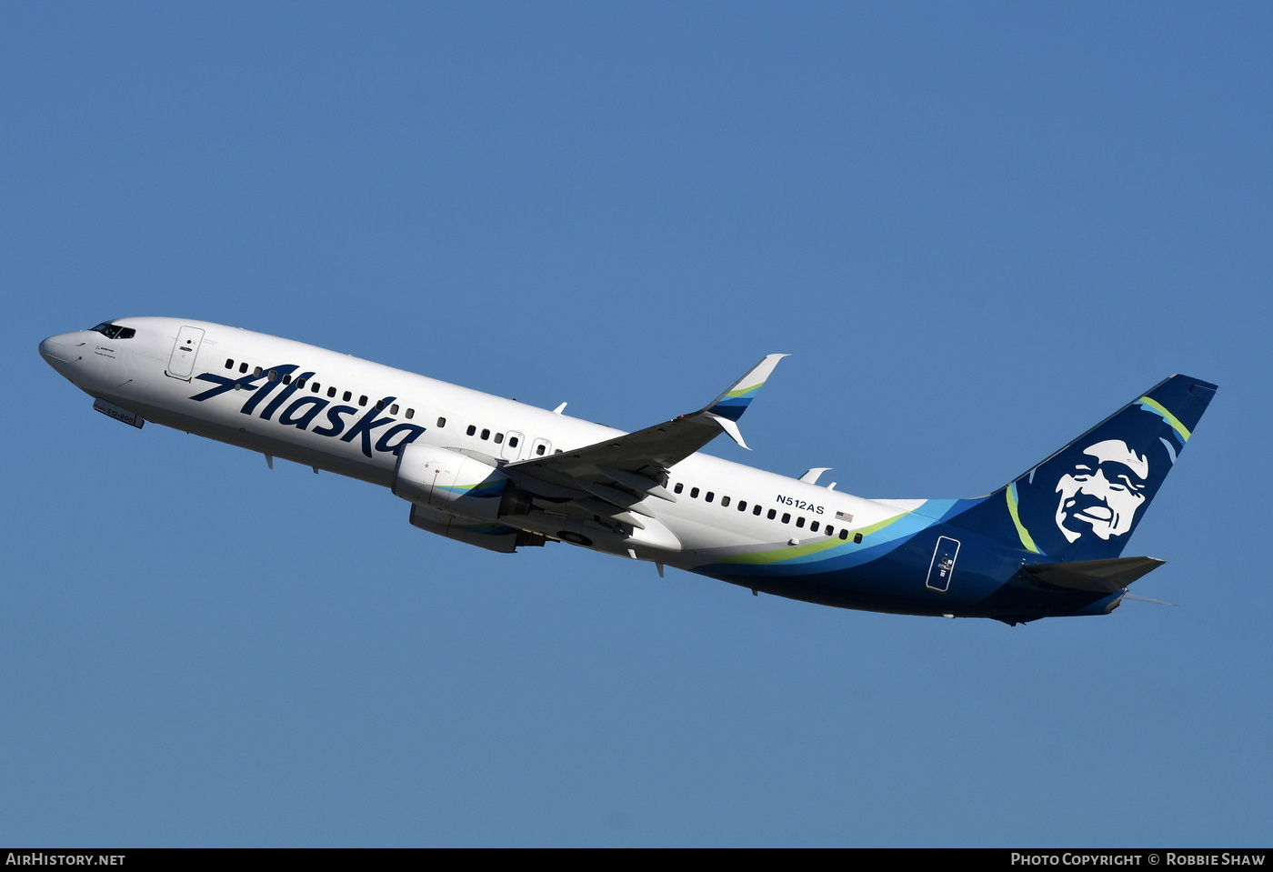 Aircraft Photo of N512AS | Boeing 737-890 | Alaska Airlines | AirHistory.net #241795