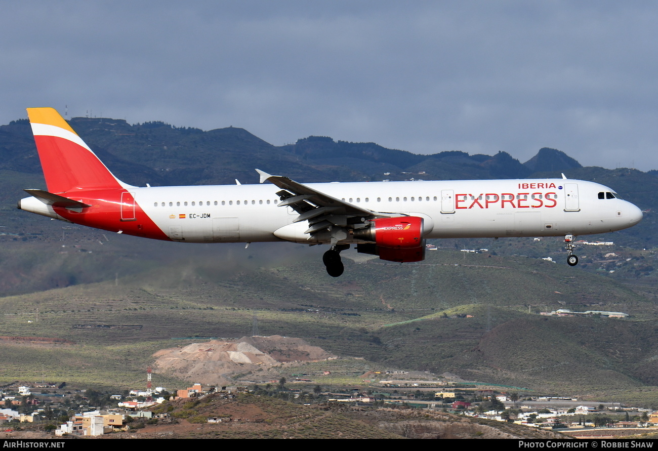 Aircraft Photo of EC-JDM | Airbus A321-213 | Iberia Express | AirHistory.net #241799