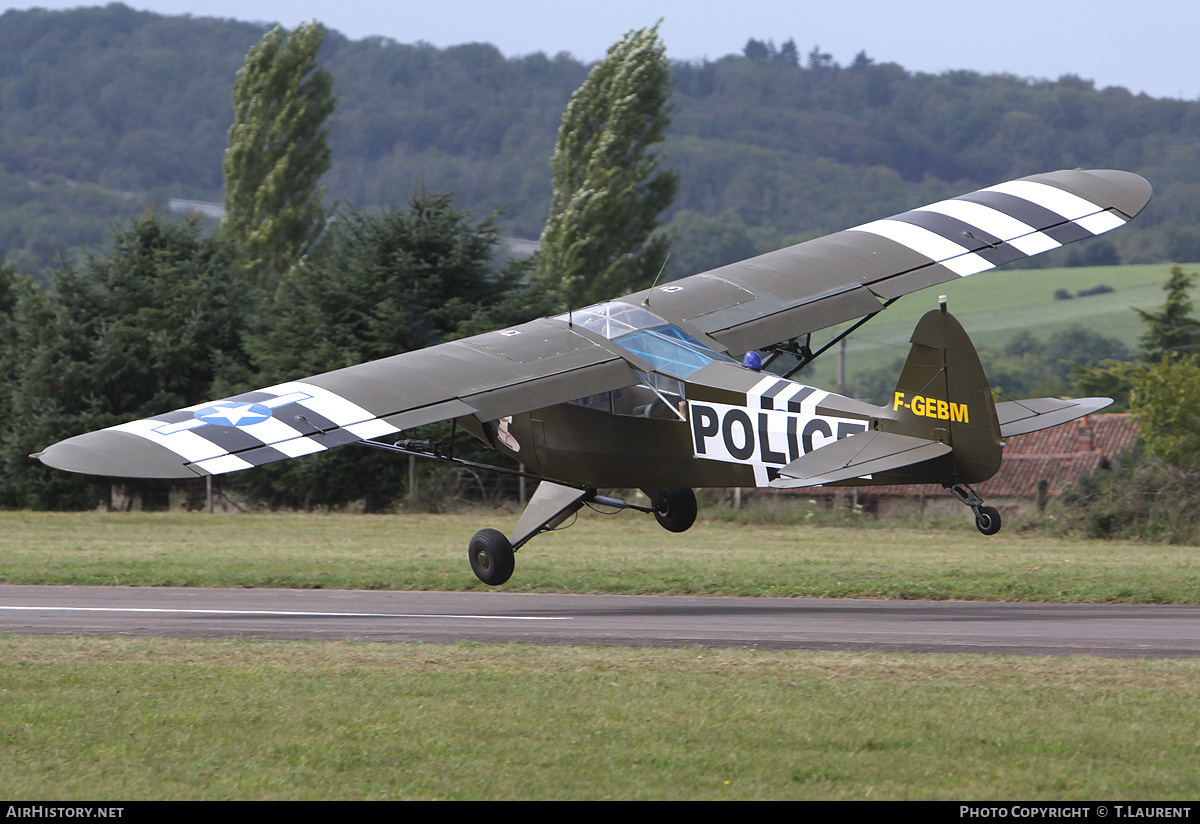 Aircraft Photo of F-GEBM | Piper PA-18-150 Super Cub | USA - Army | AirHistory.net #241813