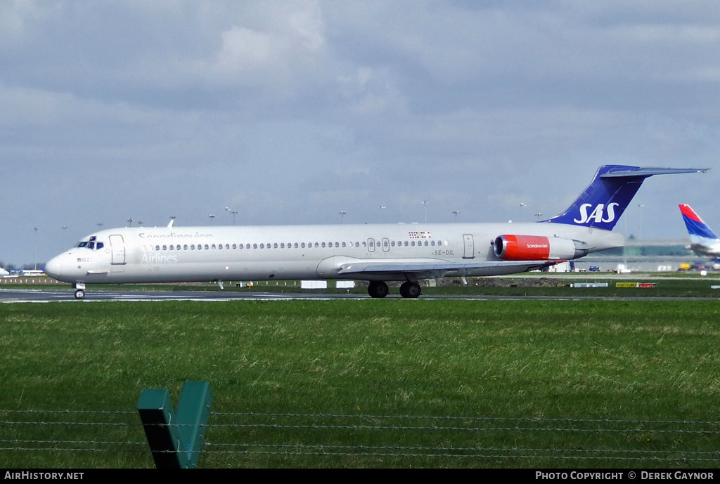 Aircraft Photo of SE-DIL | McDonnell Douglas MD-82 (DC-9-82) | Scandinavian Airlines - SAS | AirHistory.net #241835