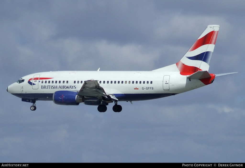Aircraft Photo of G-GFFB | Boeing 737-505 | British Airways | AirHistory.net #241837