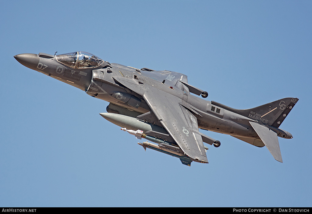 Aircraft Photo of 165389 | Boeing AV-8B Harrier II+ | USA - Marines | AirHistory.net #241838