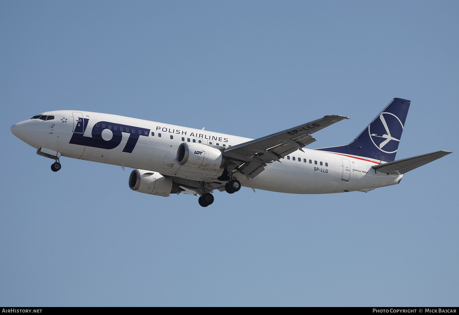 Aircraft Photo of SP-LLG | Boeing 737-45D | LOT Polish Airlines - Polskie Linie Lotnicze | AirHistory.net #241852