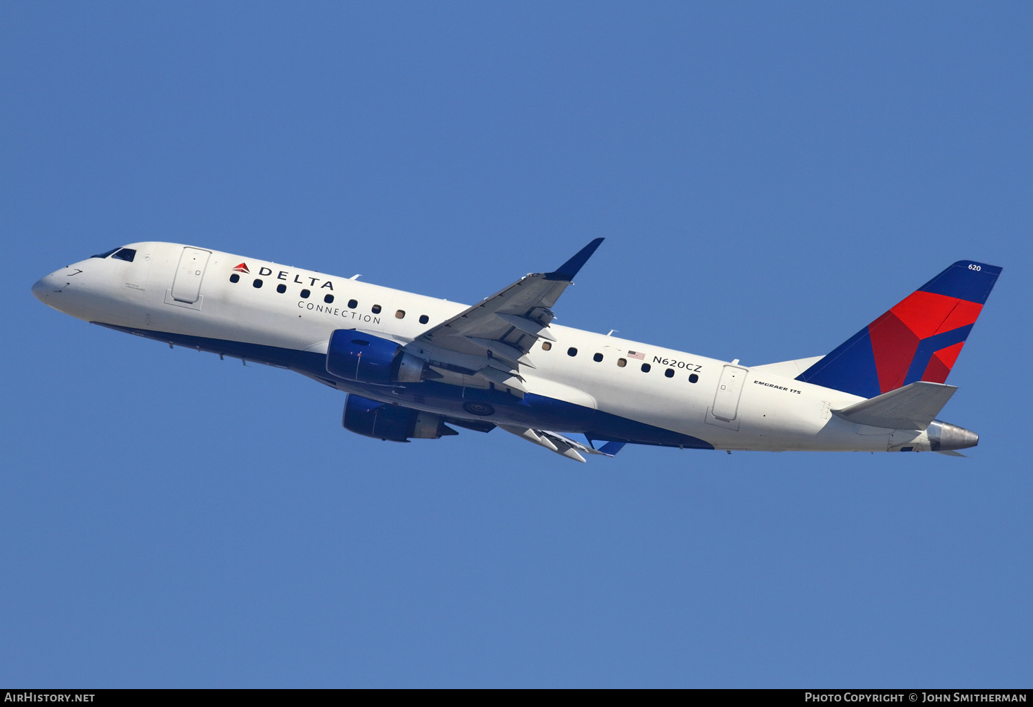 Aircraft Photo of N620CZ | Embraer 170LR (ERJ-170-100LR) | Delta Connection | AirHistory.net #241875