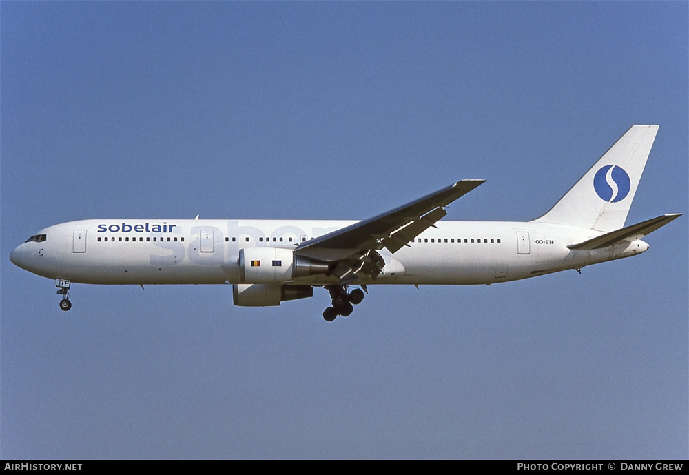 Aircraft Photo of OO-STF | Boeing 767-328/ER | Sobelair | AirHistory.net #241894