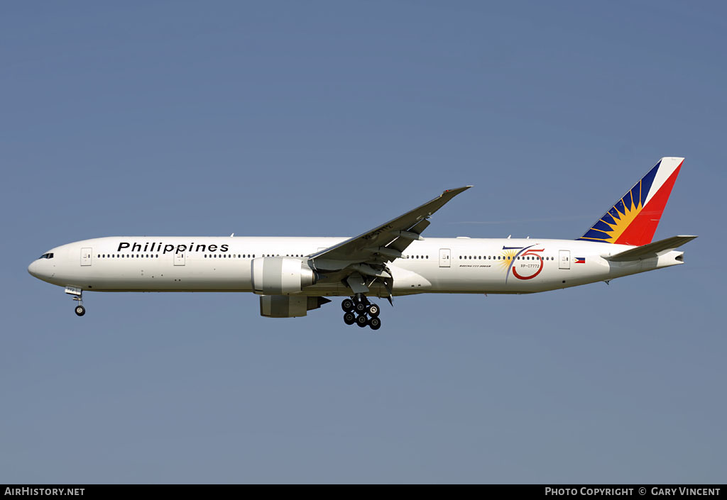 Aircraft Photo of RP-C7772 | Boeing 777-3F6/ER | Philippine Airlines | AirHistory.net #241901