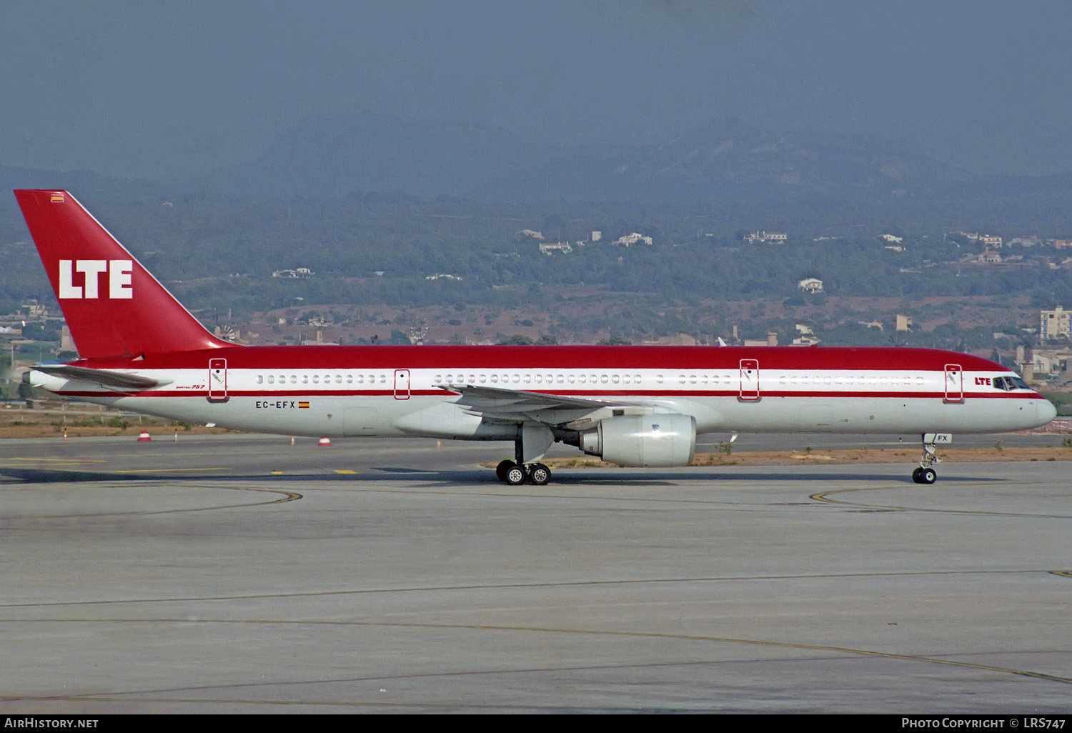 Aircraft Photo of EC-EFX | Boeing 757-2G5 | LTE International Airways | AirHistory.net #241902