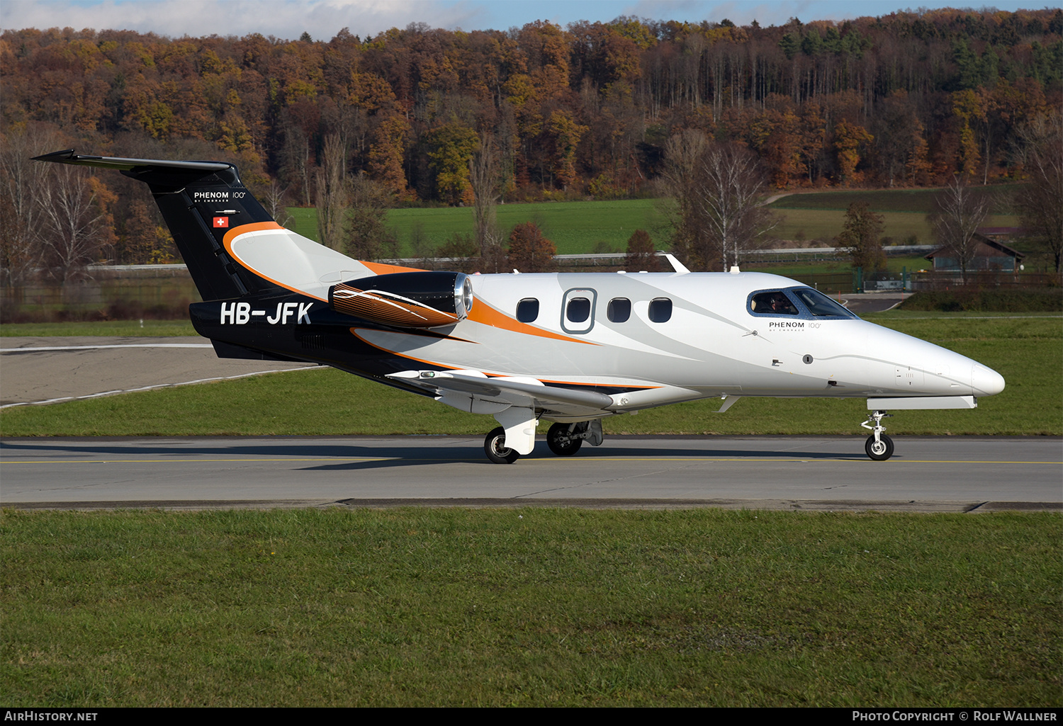 Aircraft Photo of HB-JFK | Embraer EMB-500 Phenom 100 | AirHistory.net #241928