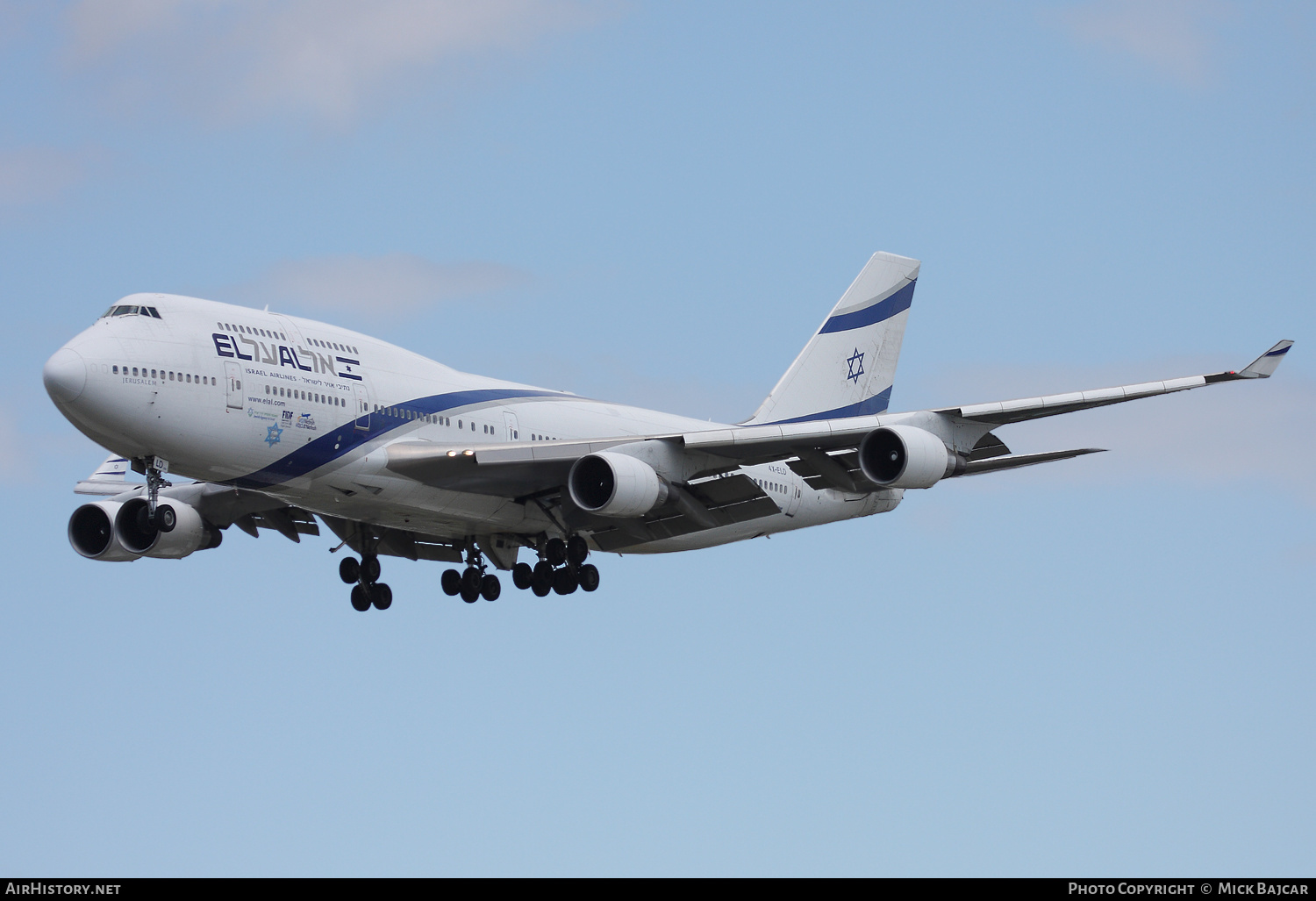 Aircraft Photo of 4X-ELD | Boeing 747-458 | El Al Israel Airlines | AirHistory.net #241931