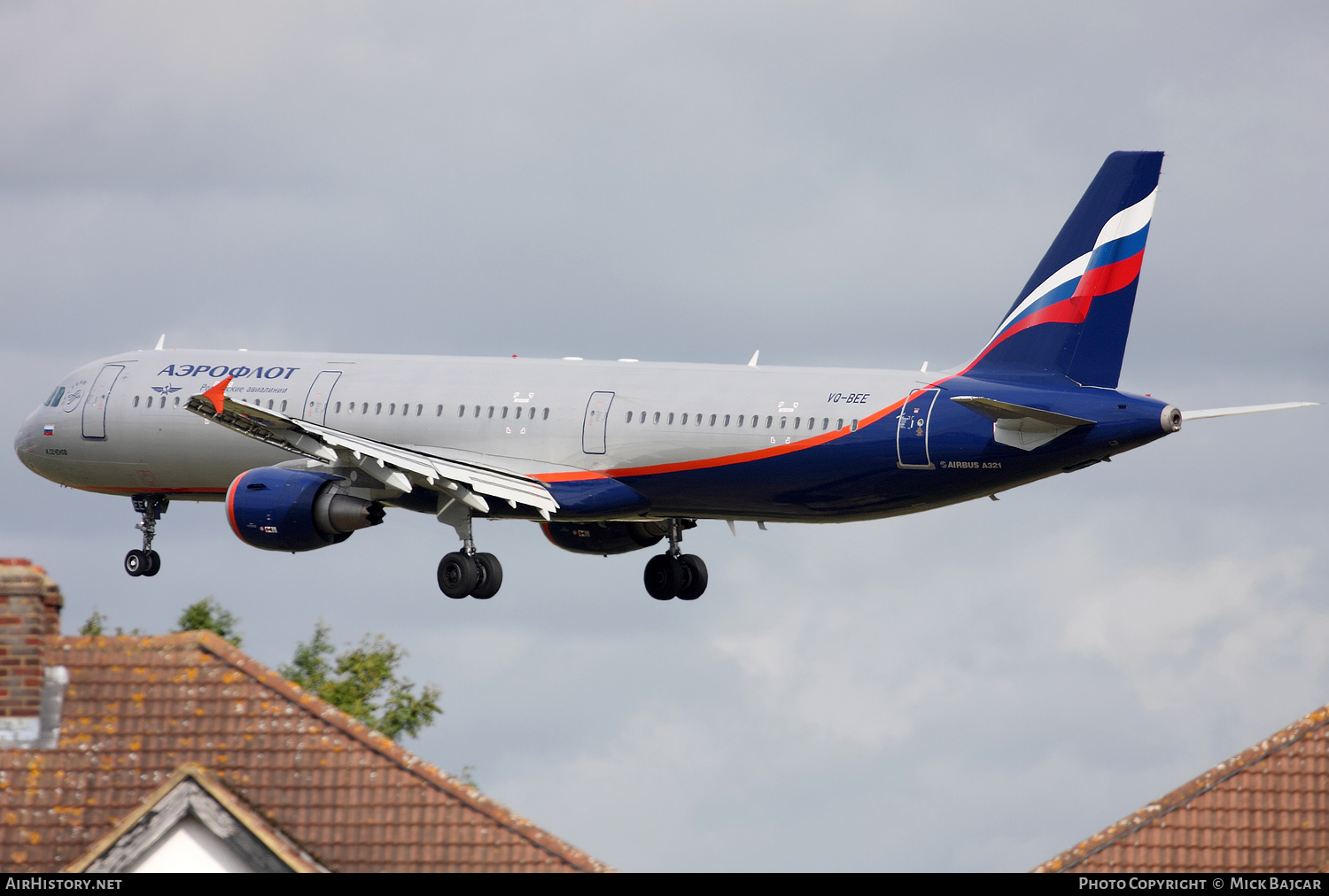Aircraft Photo of VQ-BEE | Airbus A321-211 | Aeroflot - Russian Airlines | AirHistory.net #241946